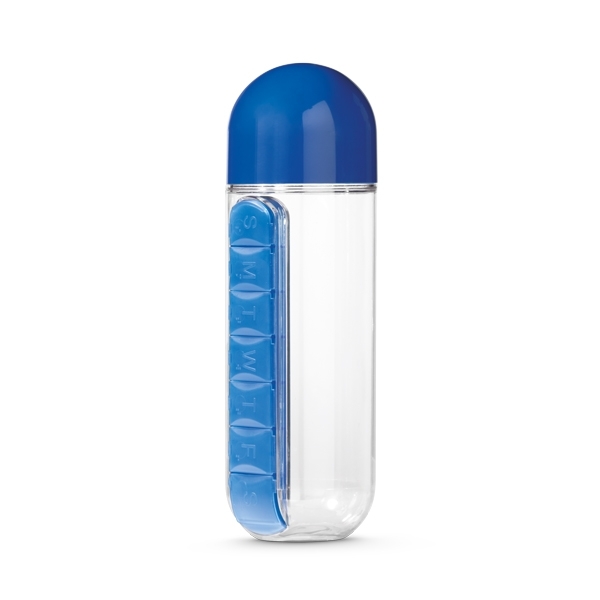 Squeeze com Porta Comprimidos Personalizado