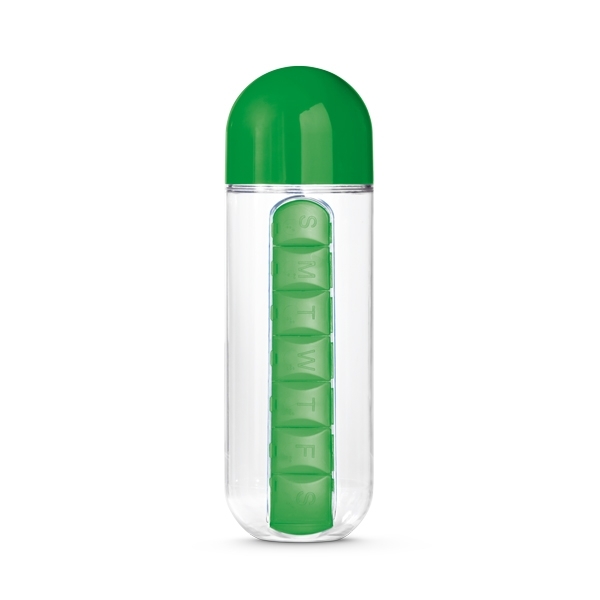 Squeeze com Porta Comprimidos Personalizado