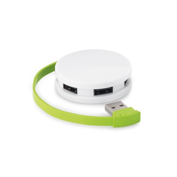 Hub USB 2.0. 4 portas. Personalizado