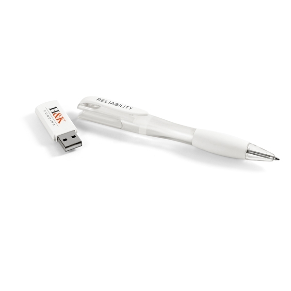 Caneta e Pen Drive 8GB Personalizado