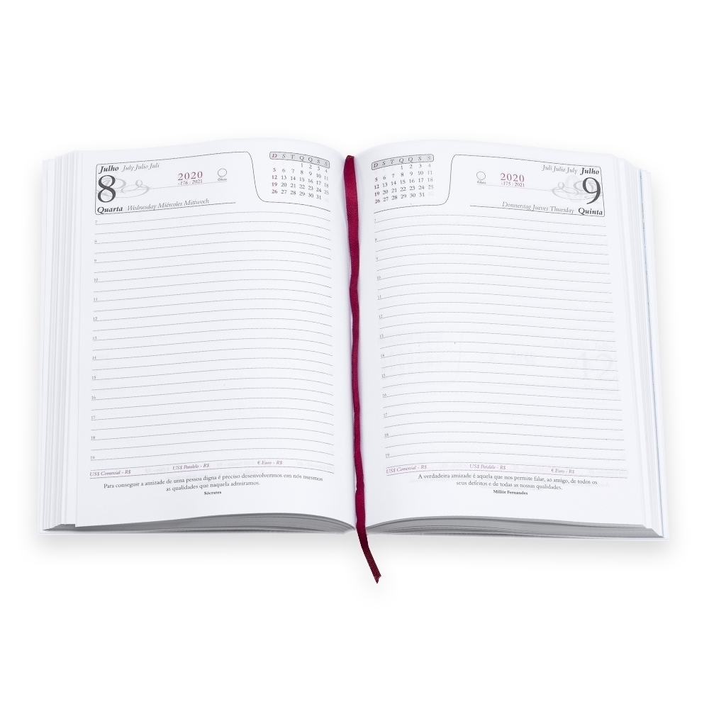 Agenda Diária 2020Personalizada