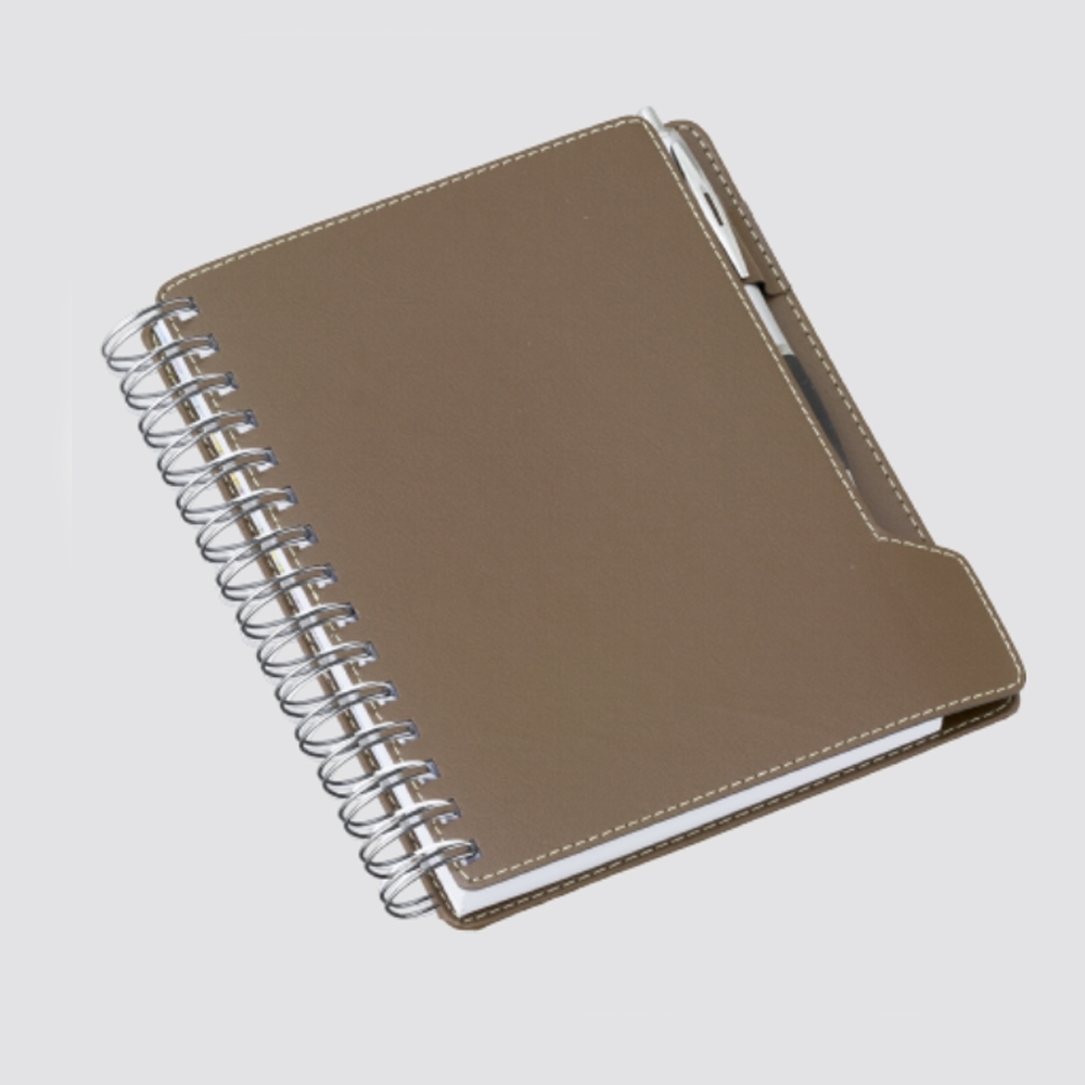 Agenda Wire-o de Mesa Personalizada