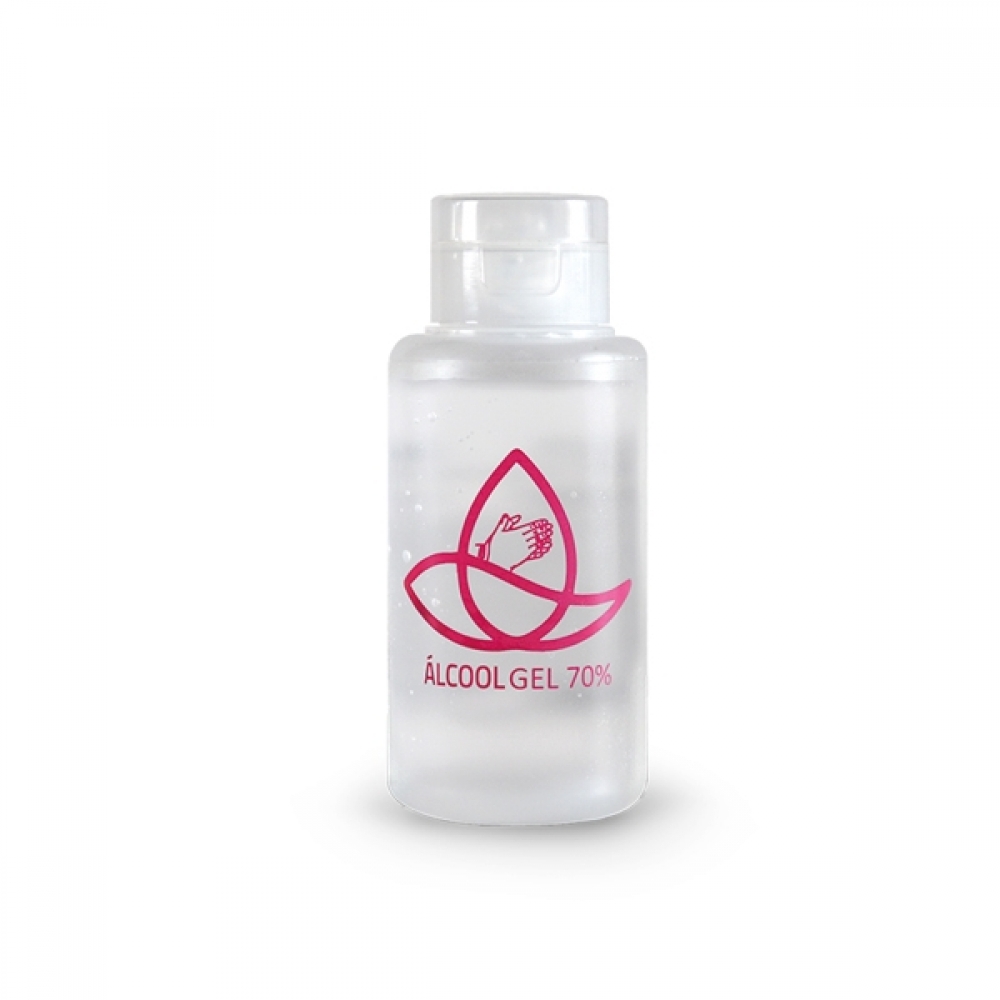 Álcool Gel 70% Antisséptico 60ml Personalizado