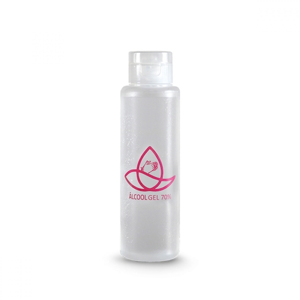 Álcool Gel 70% antisséptico 100ml Personalizado