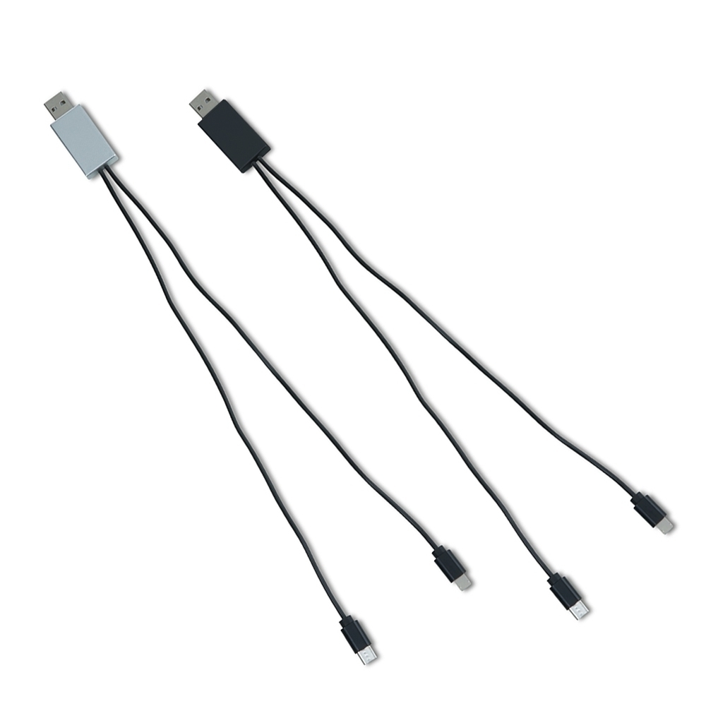 Cabo USB 3 em 1 Personalizada