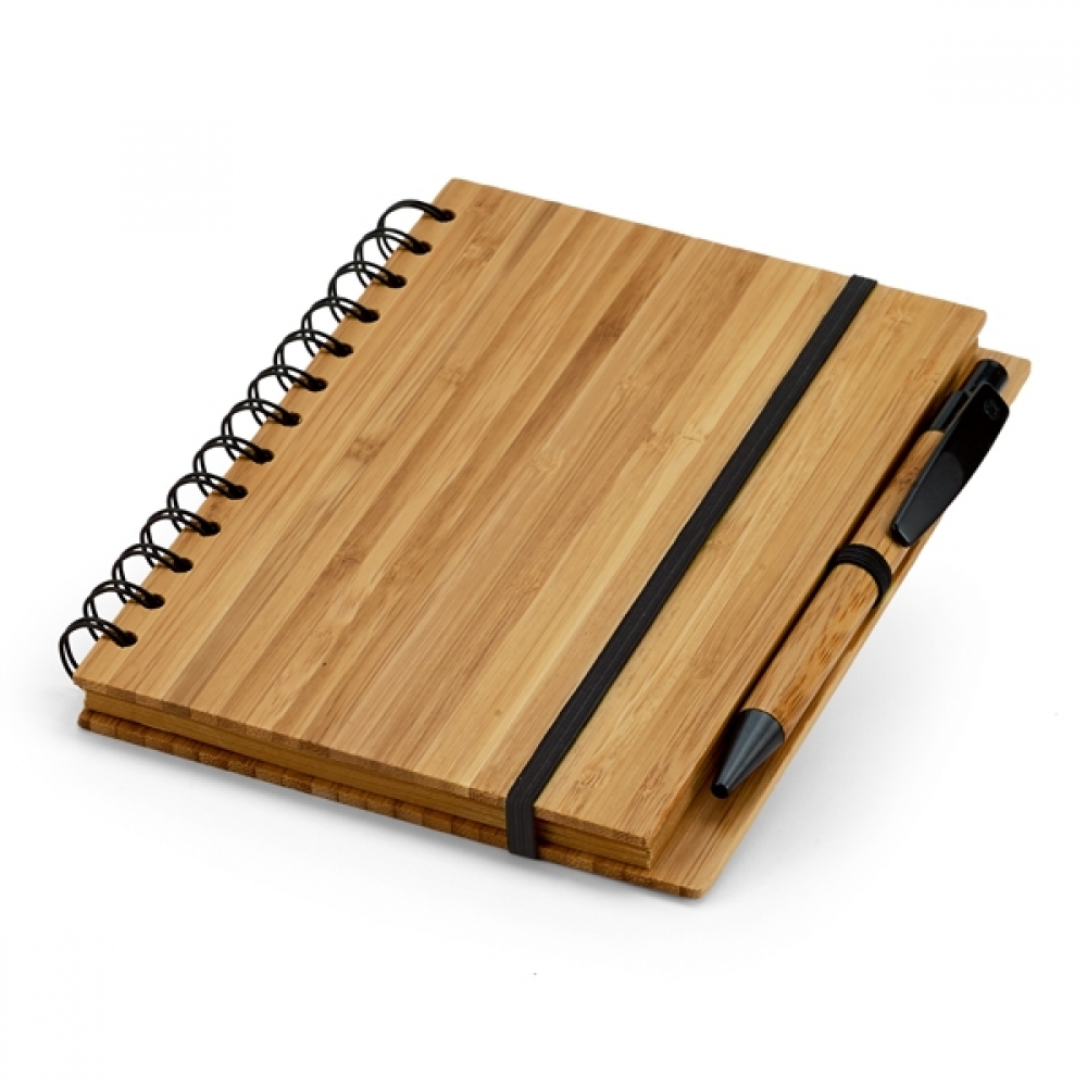 Caderno De Bambu Personalizado