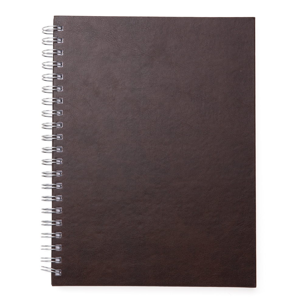 Caderno de Couro Sintético Personalizado 