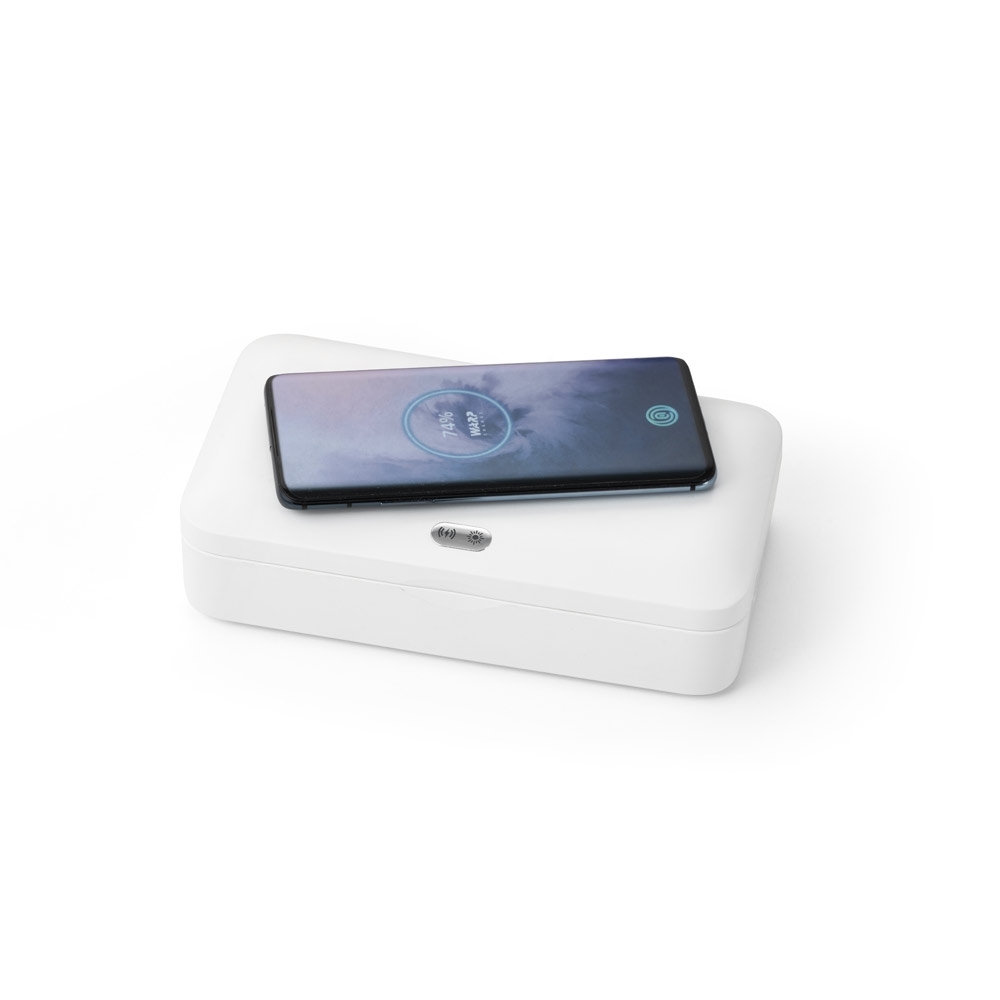 Caixa esterilizadora UV com carregador wireless Fast Personalizado