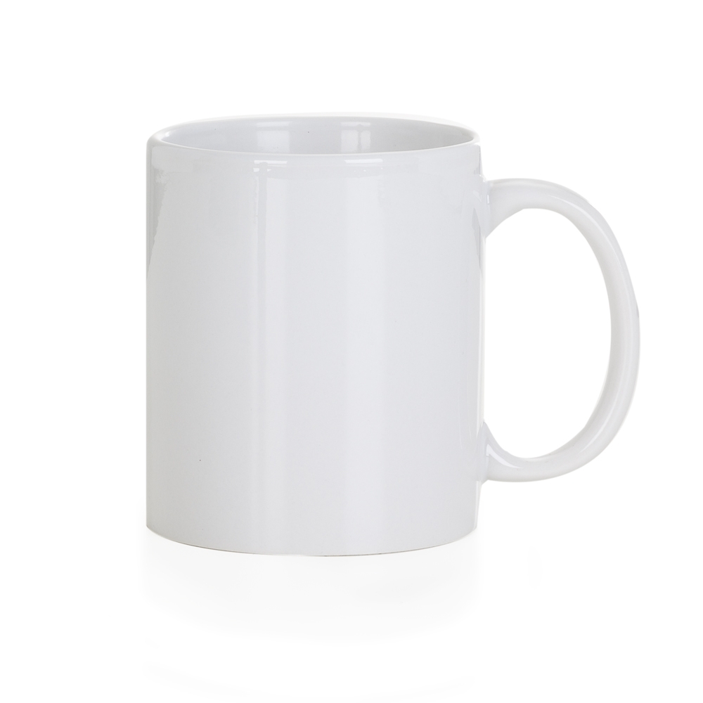 Caneca Reta de Cerâmica Personalizada