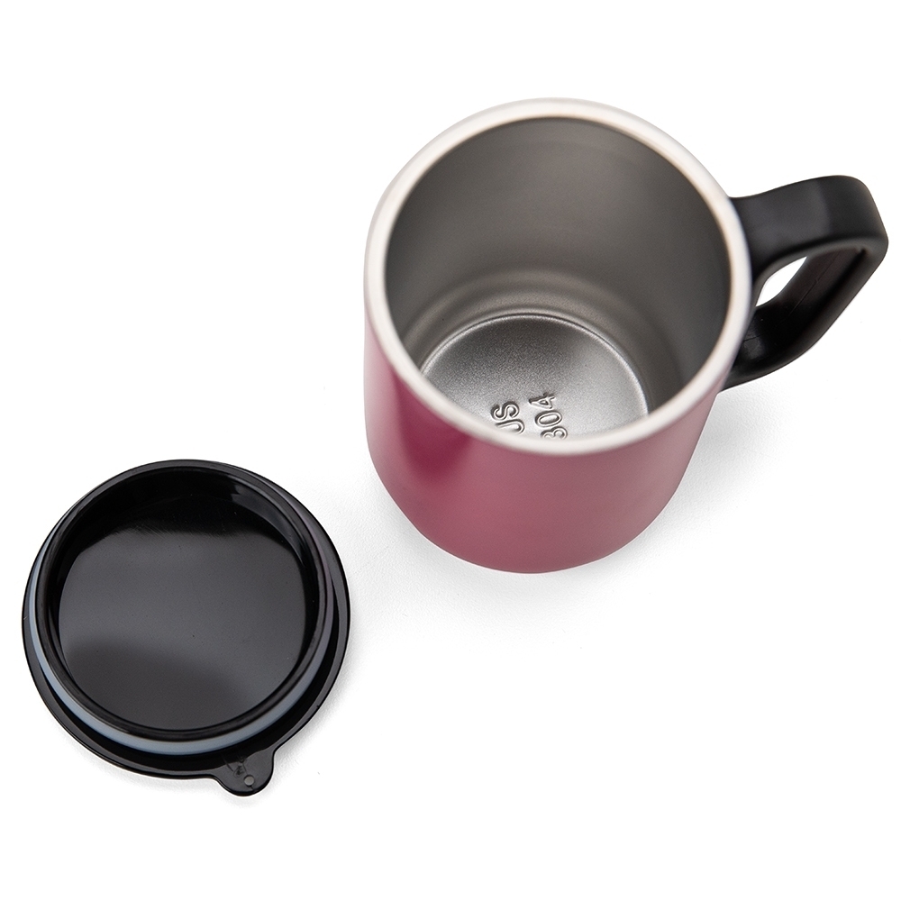 Caneca Metal Parede Dupla 250 ml