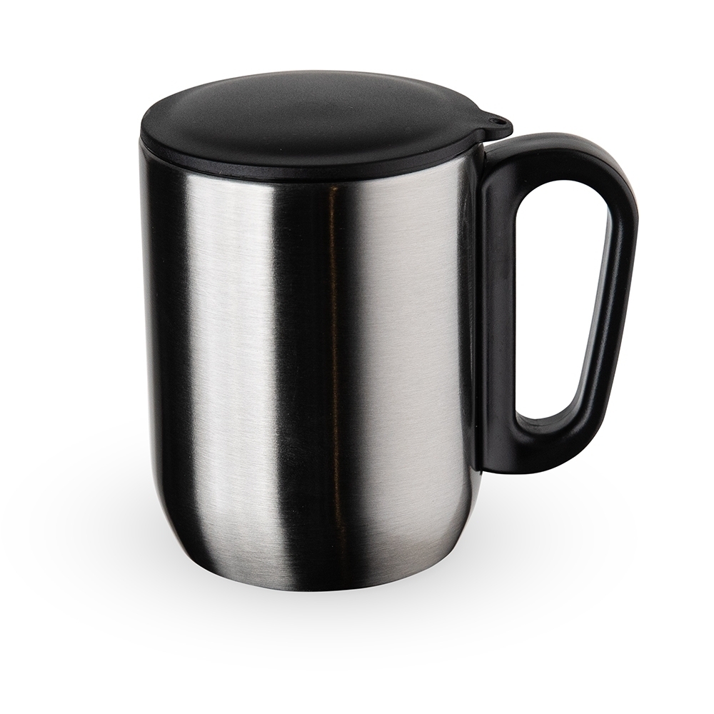 Caneca Metal Parede Dupla 250 ml