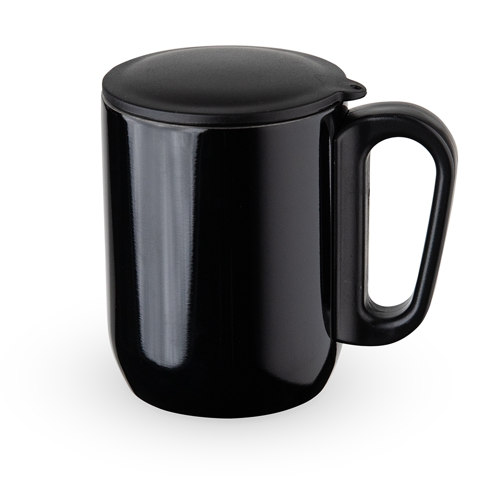 Caneca Metal Parede Dupla 250 ml