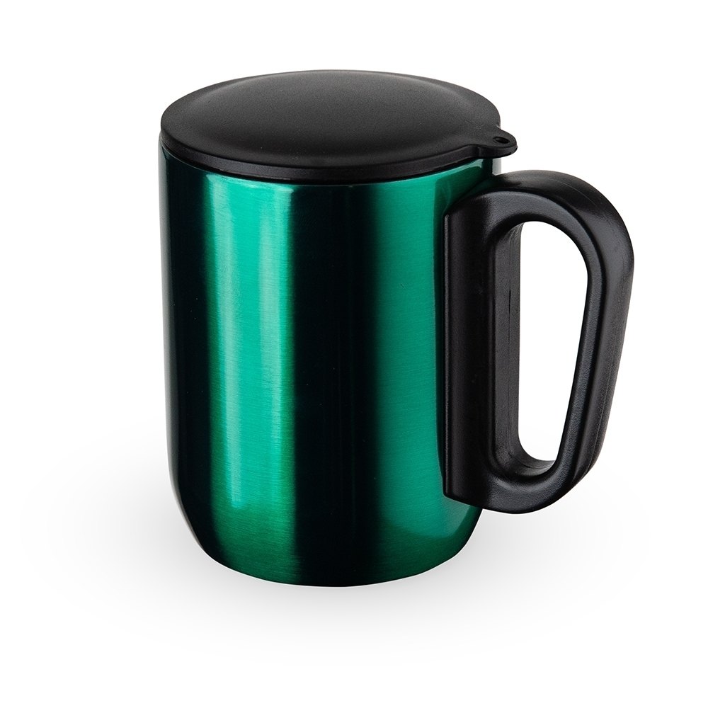 Caneca Metal Parede Dupla 250 ml
