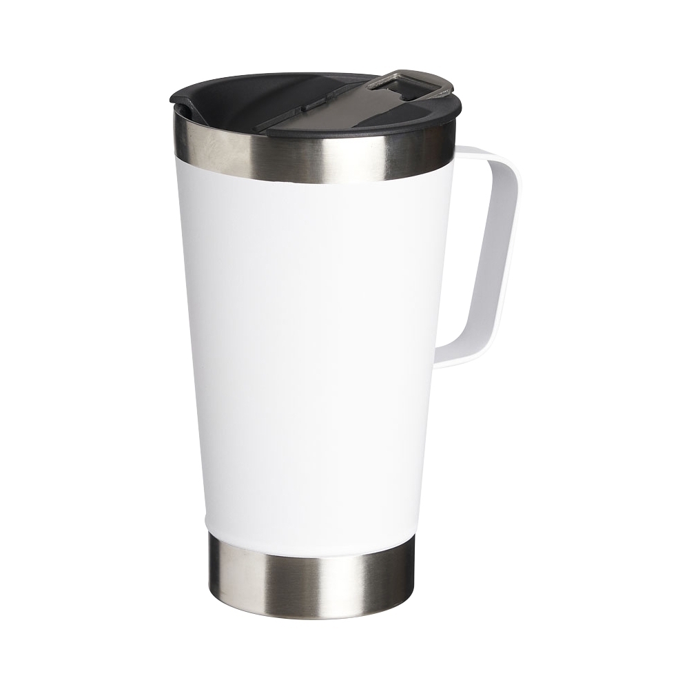 Caneca Térmica Inox com Abridor