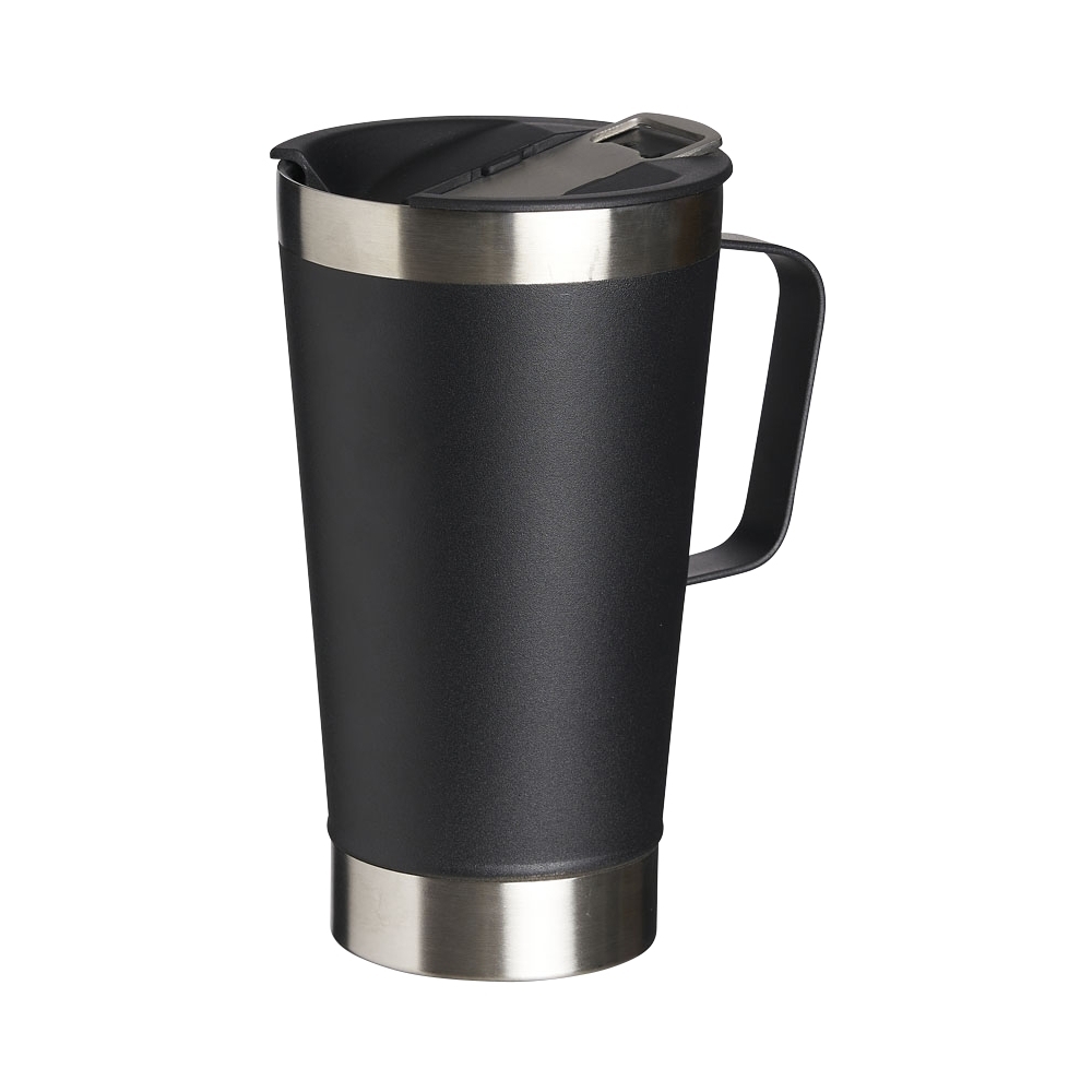 Caneca Térmica Inox com Abridor