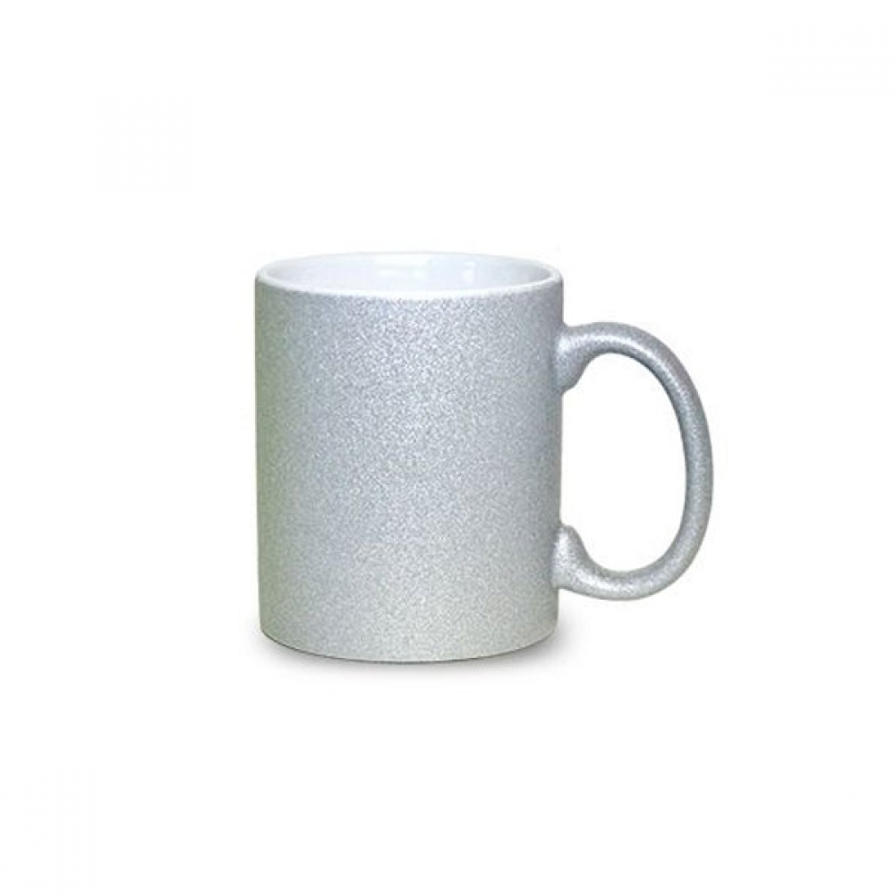 Caneca com Glitter 325ml Personalizada