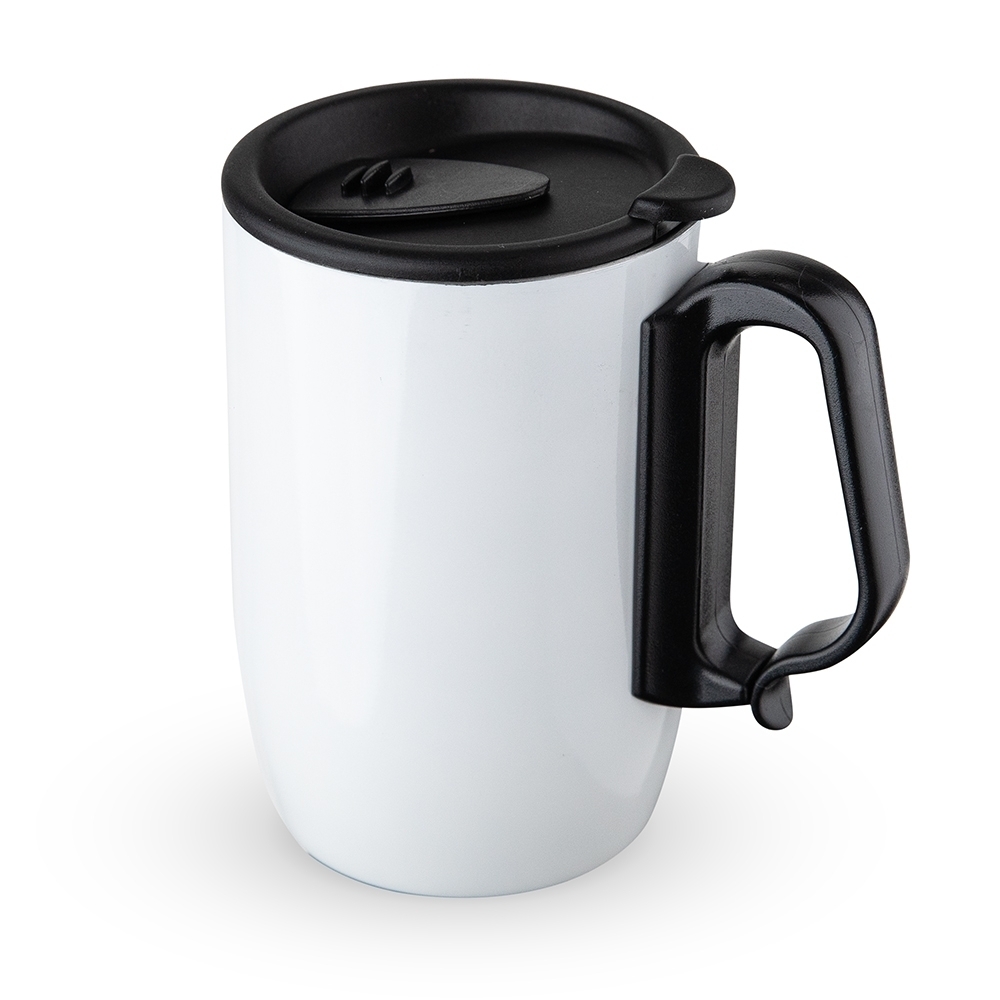 Caneca metal - parede dupla 400ml
