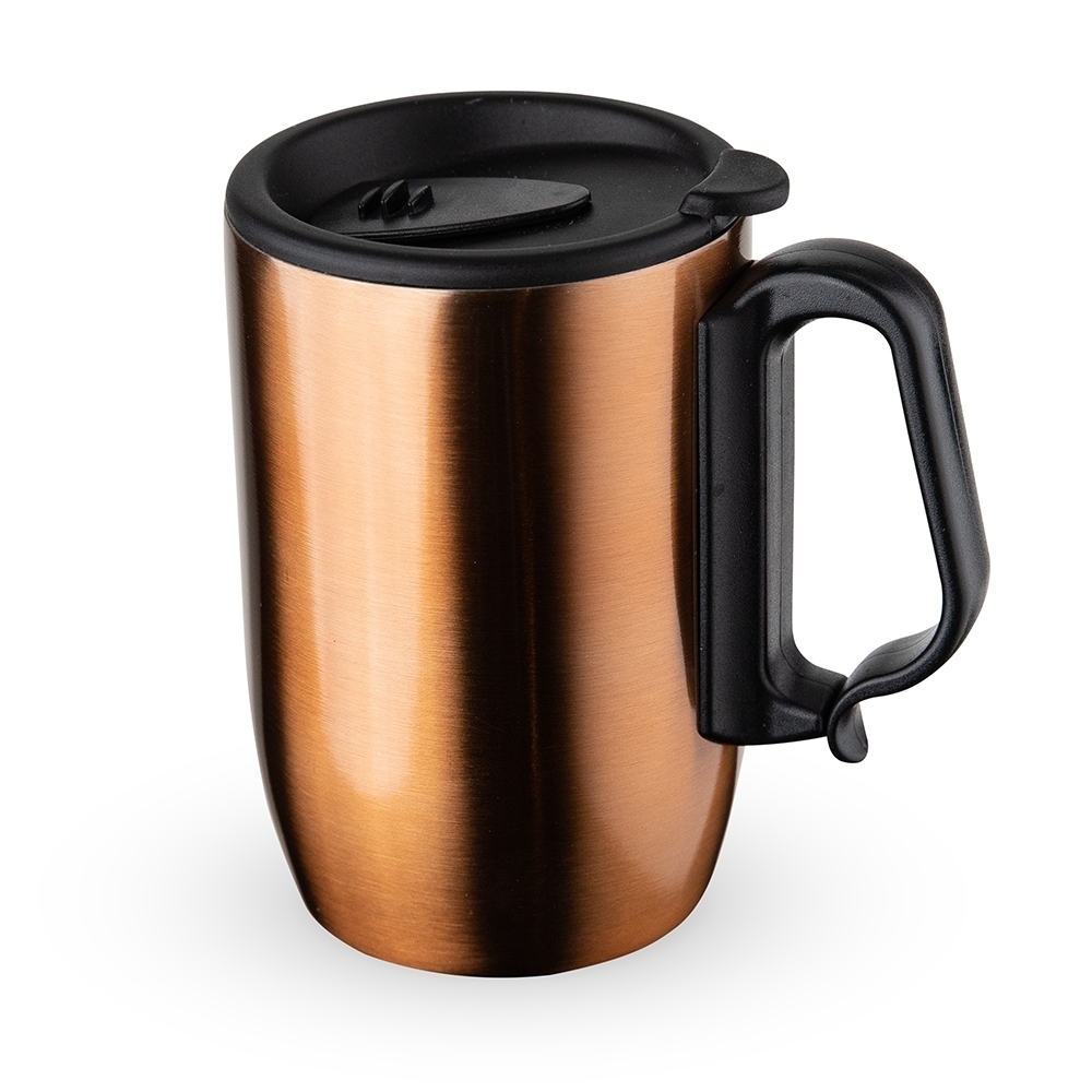 Caneca metal - parede dupla 400ml