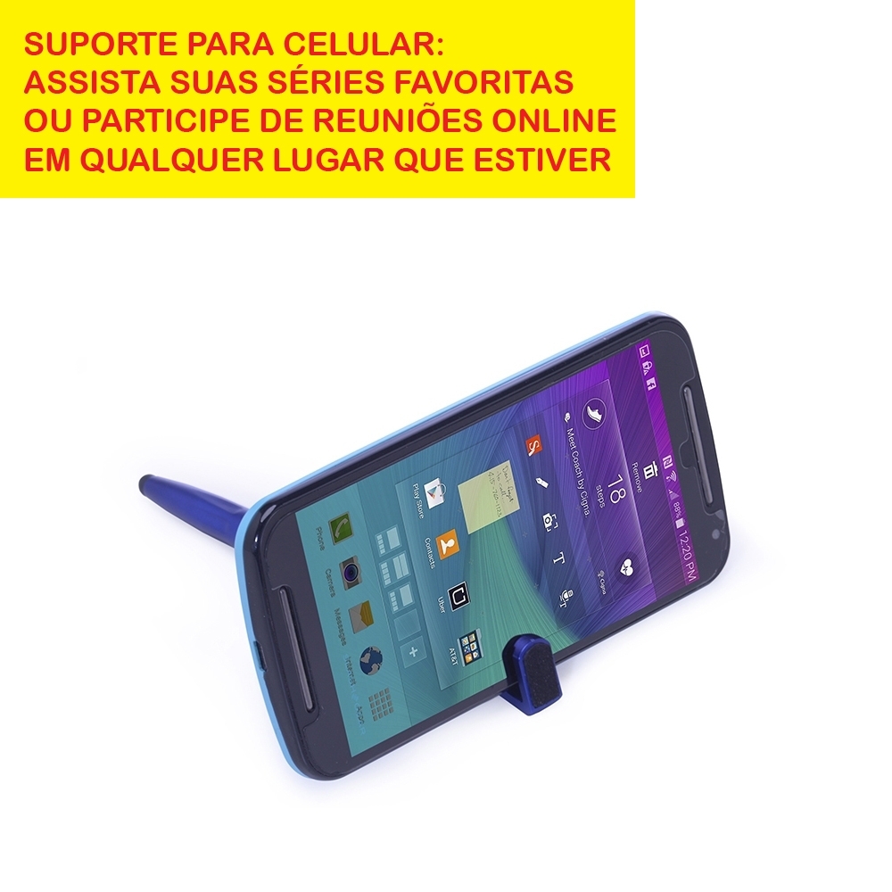 Caneta Fibra de Bambu Touch com Suporte Personalizado