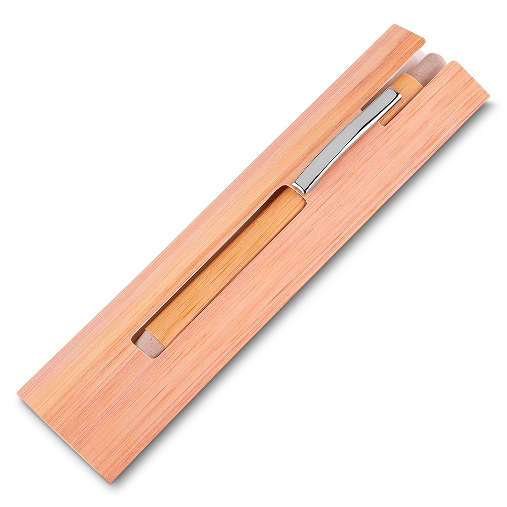 Caneta de bambu