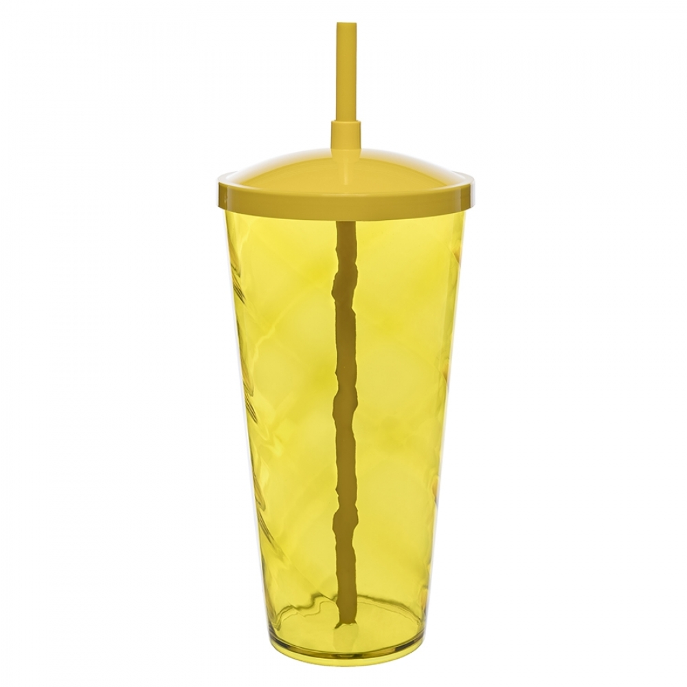 Copo Twister com Canudo Personalizado