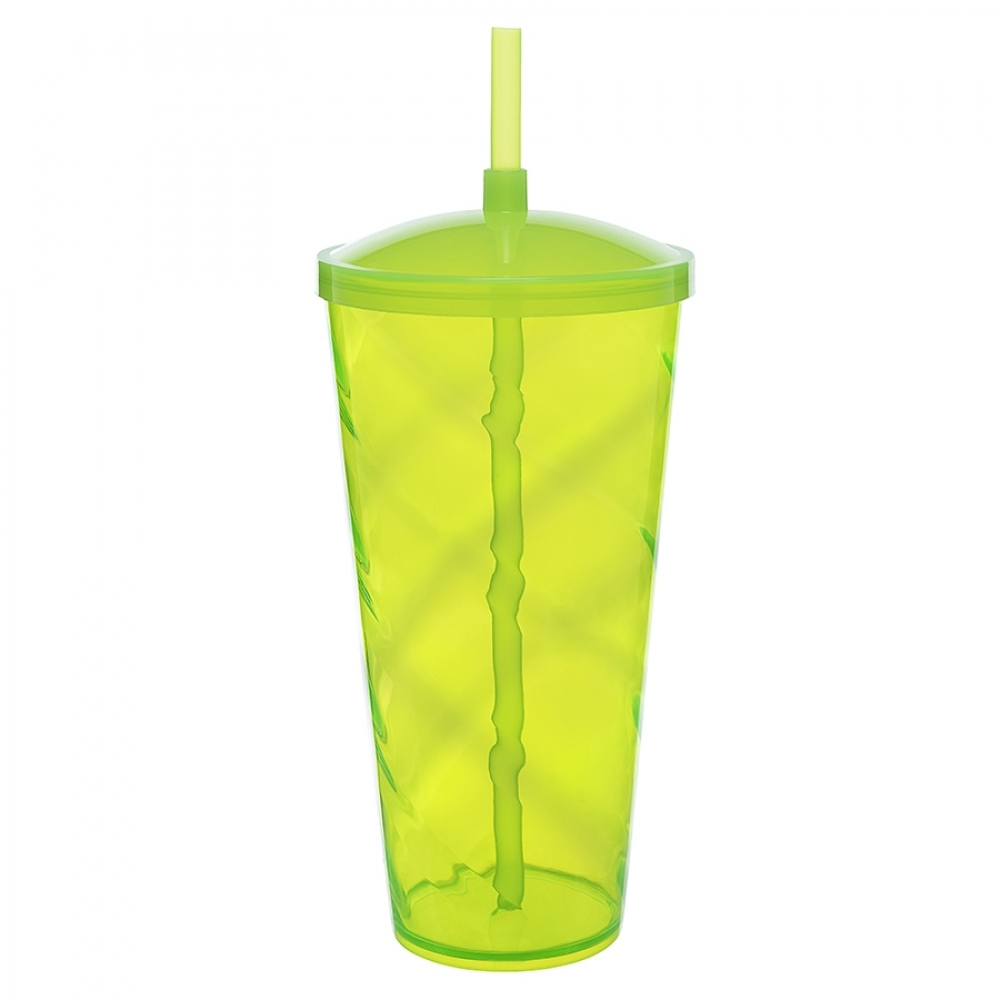 Copo Twister com Canudo Personalizado