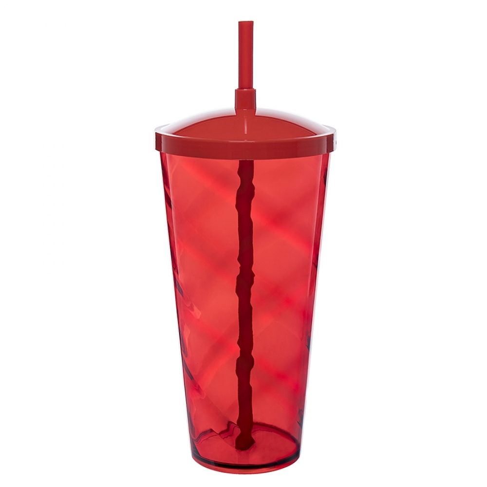 Copo Twister com Canudo Personalizado