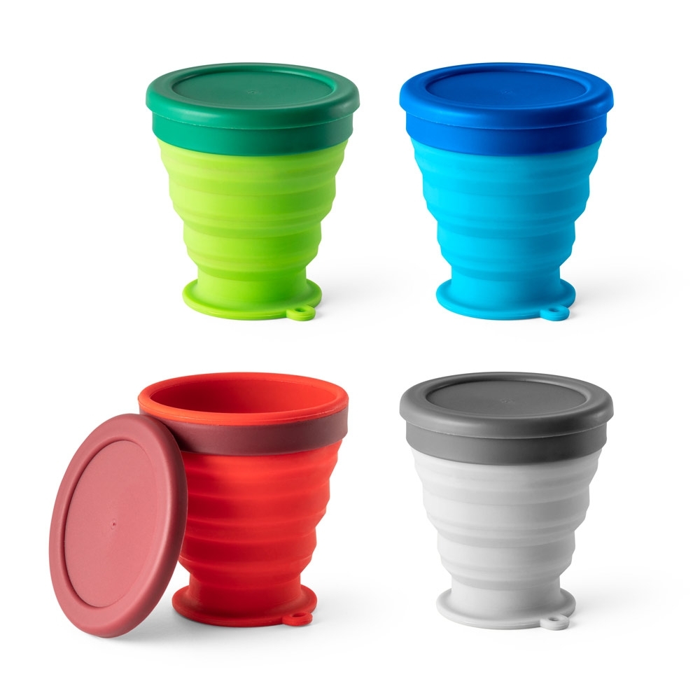 Copo de viagem dobrável 240 ml Personalizado
