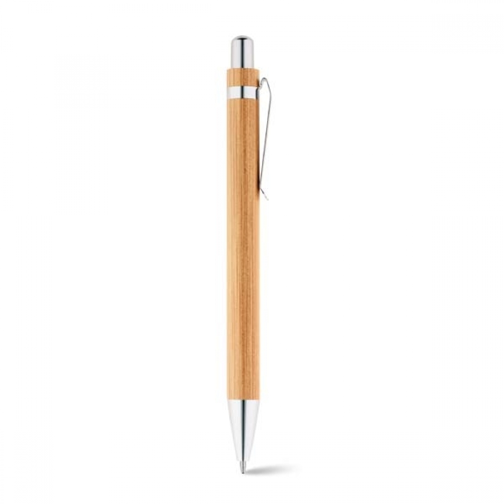  Esferográfica de Bambu Personalizada 