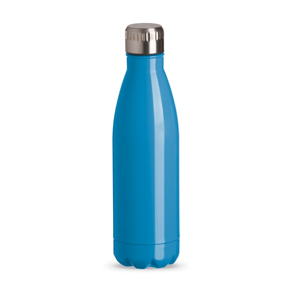 Garrafa Brilhante em Inox Personalizado de 750ML