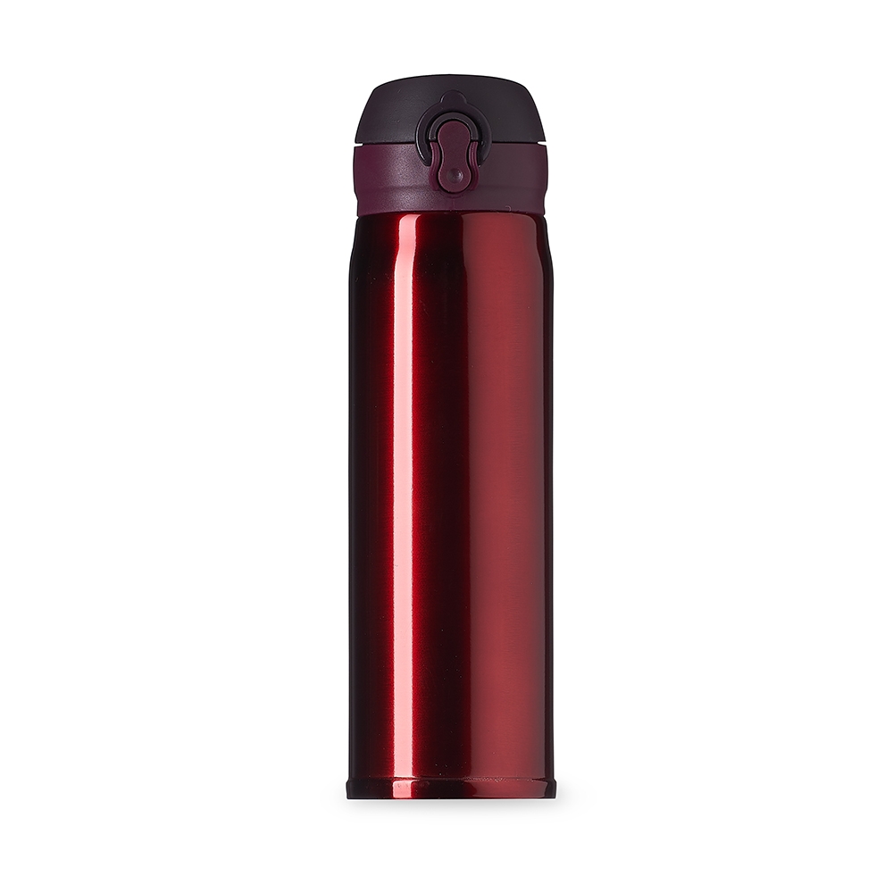 Garrafa Térmica -Vermelha- 400 ml - Personalizada