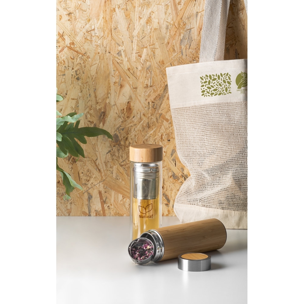 Garrafa com infusores 490 ml Personalizado