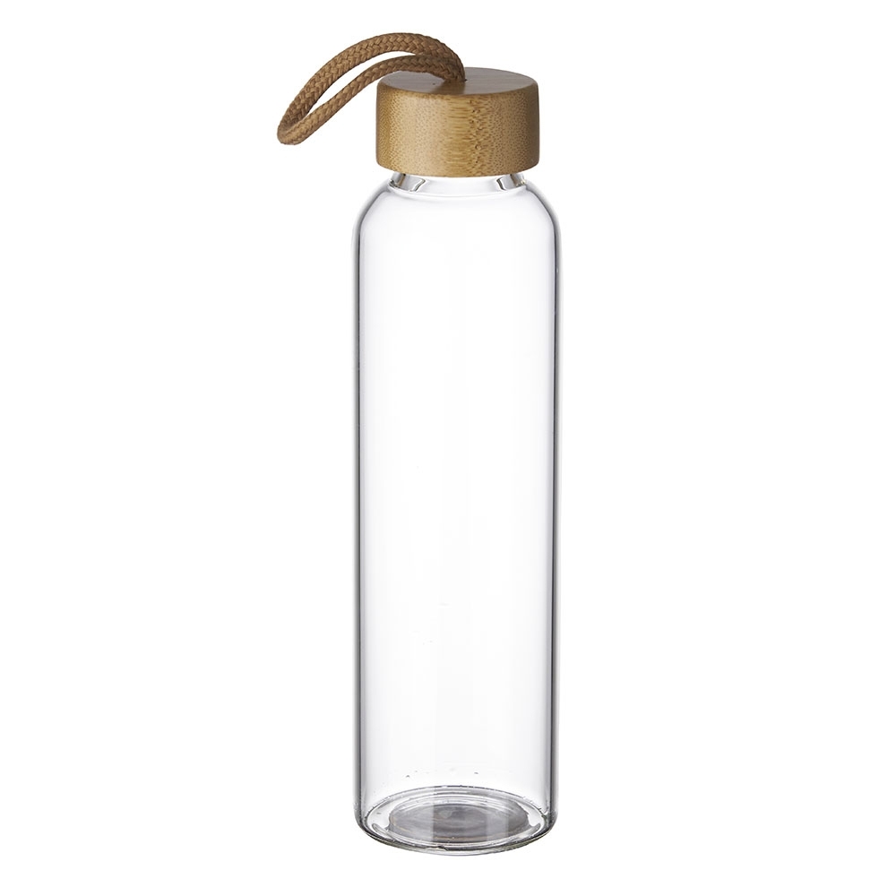 Garrafa de vidro 600 ml personalizada 