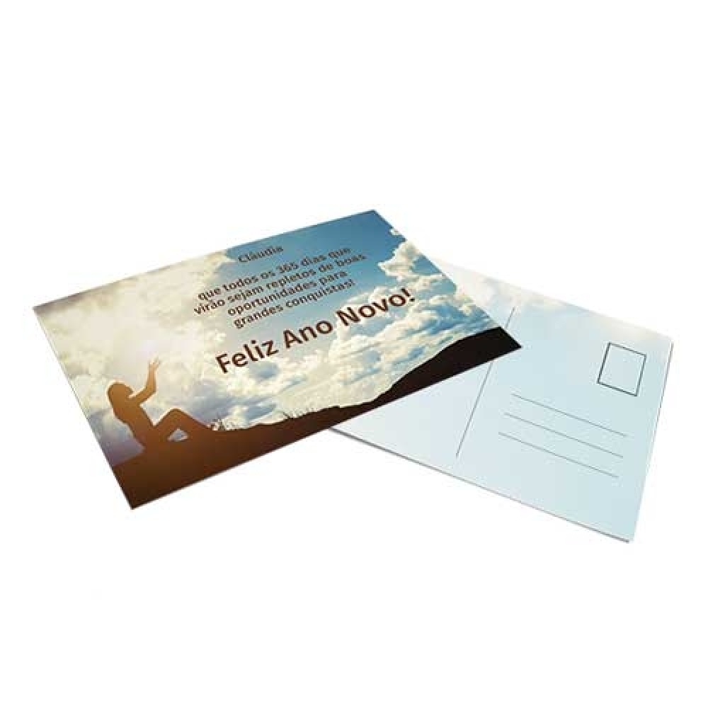 Impressão de Cartão Postal Personalizado
