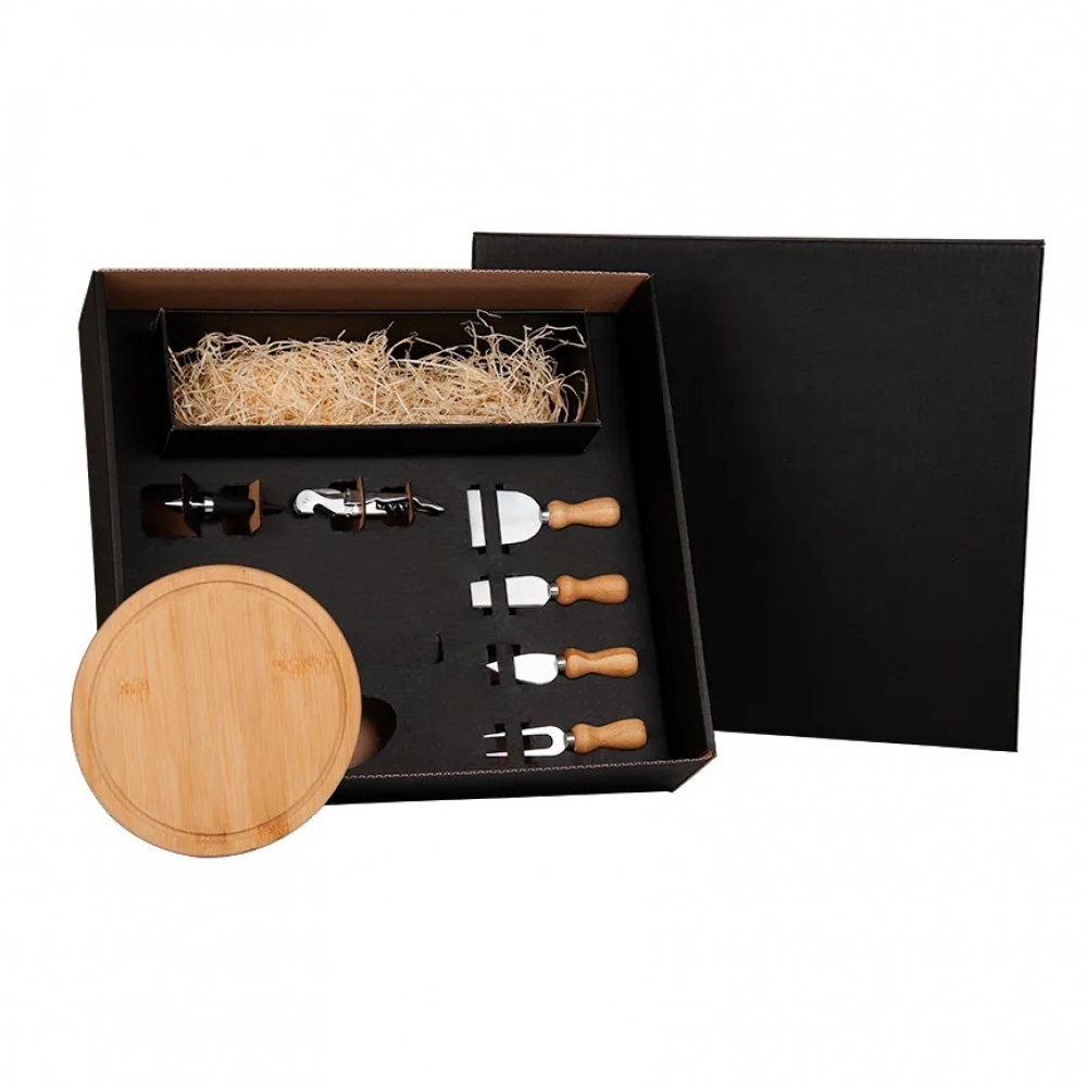 KIT QUEIJO E VINHO