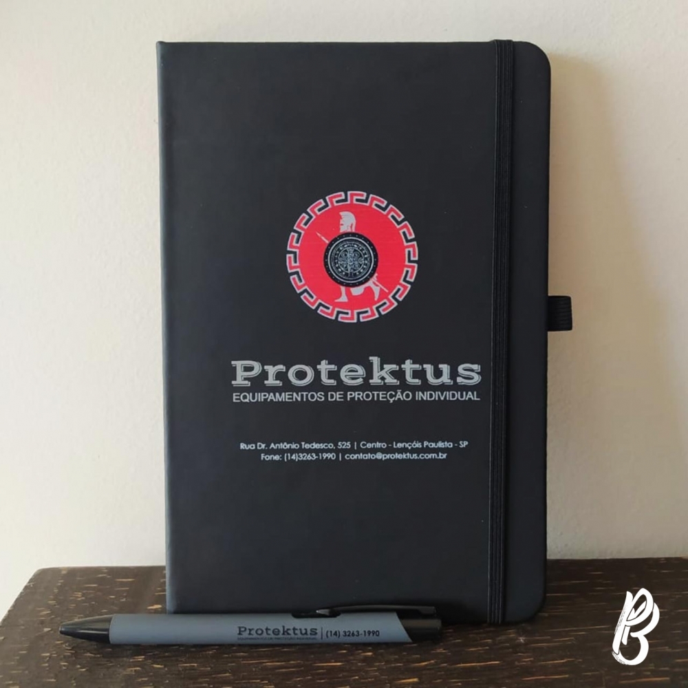 Kit Caderno E Esferográfica Personalizada