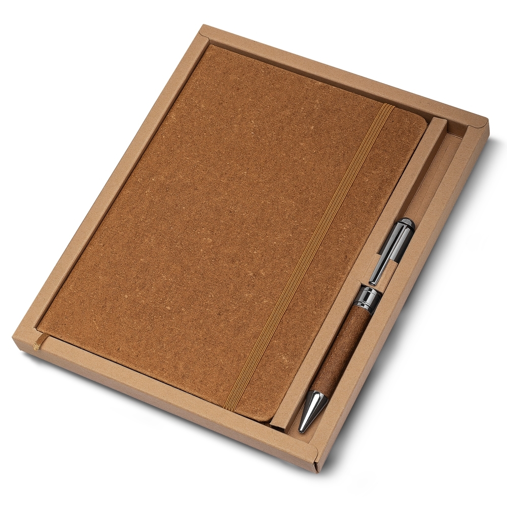 Kit Caderno e caneta
