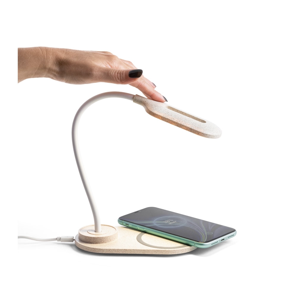 Luminária de mesa com carregador wireless Personalizado