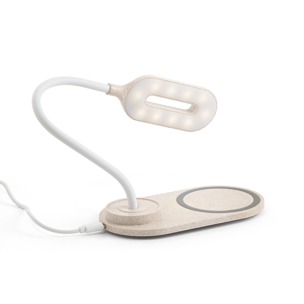 Luminária de mesa com carregador wireless Personalizado