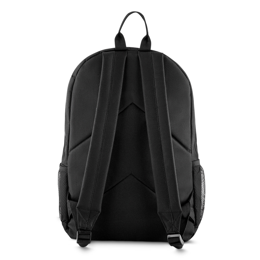 Mochila p/ notebook em tecido poliéster.