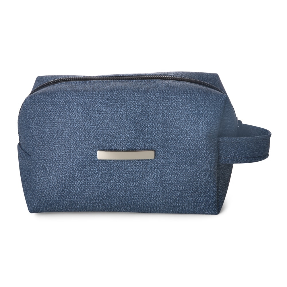 Necessaire Puff Jeans Sintético Personalizado