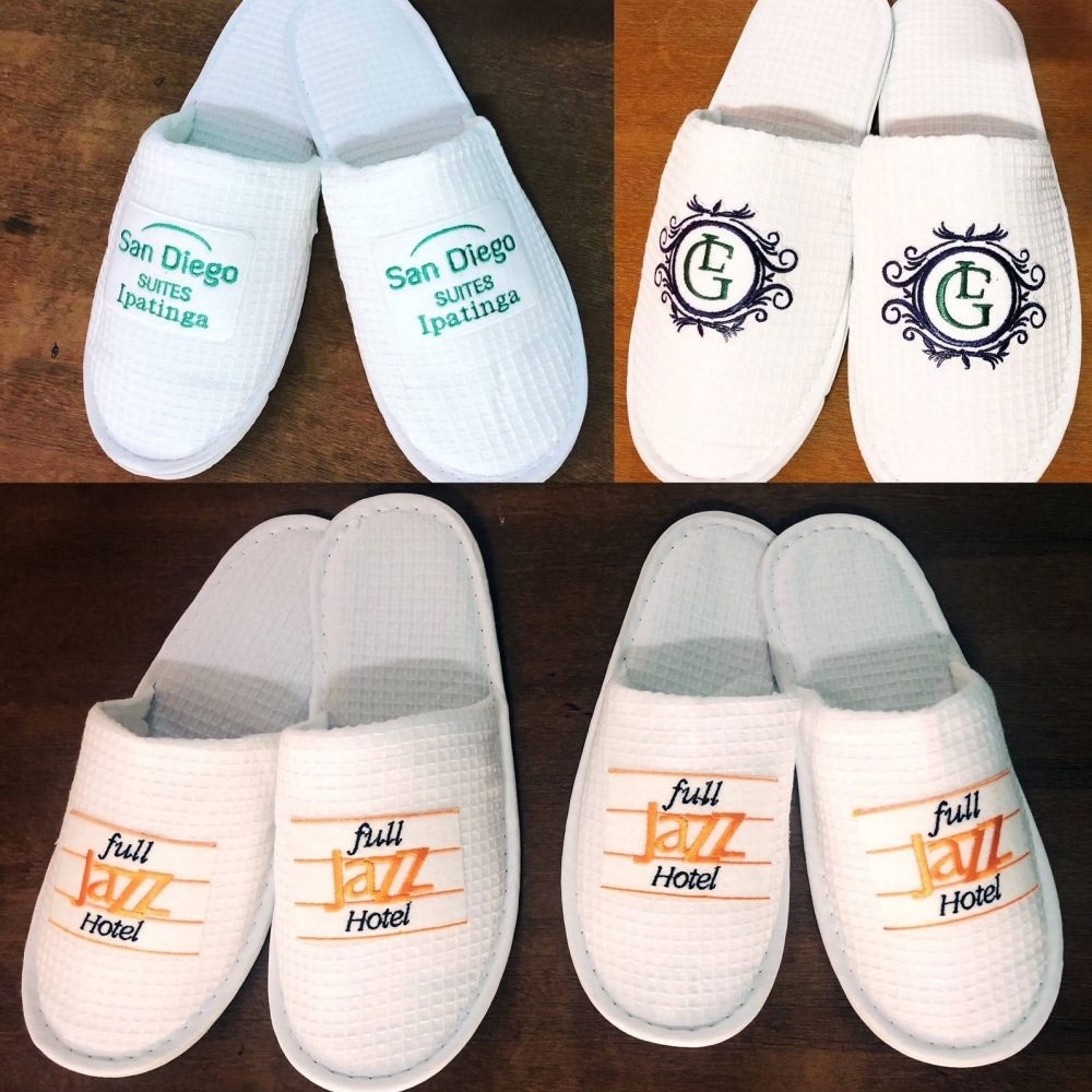 Pantufas Piquet Personalizadas 