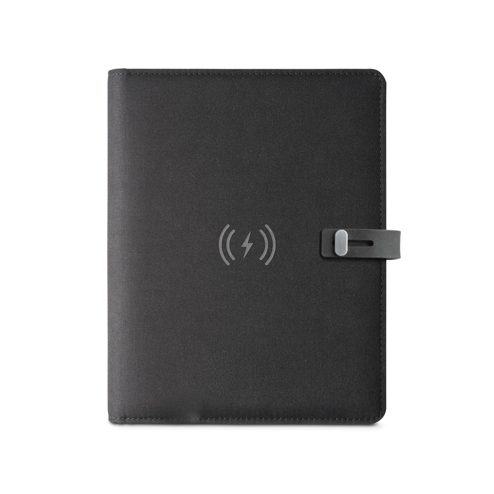 Pasta A5 com carregador wireless