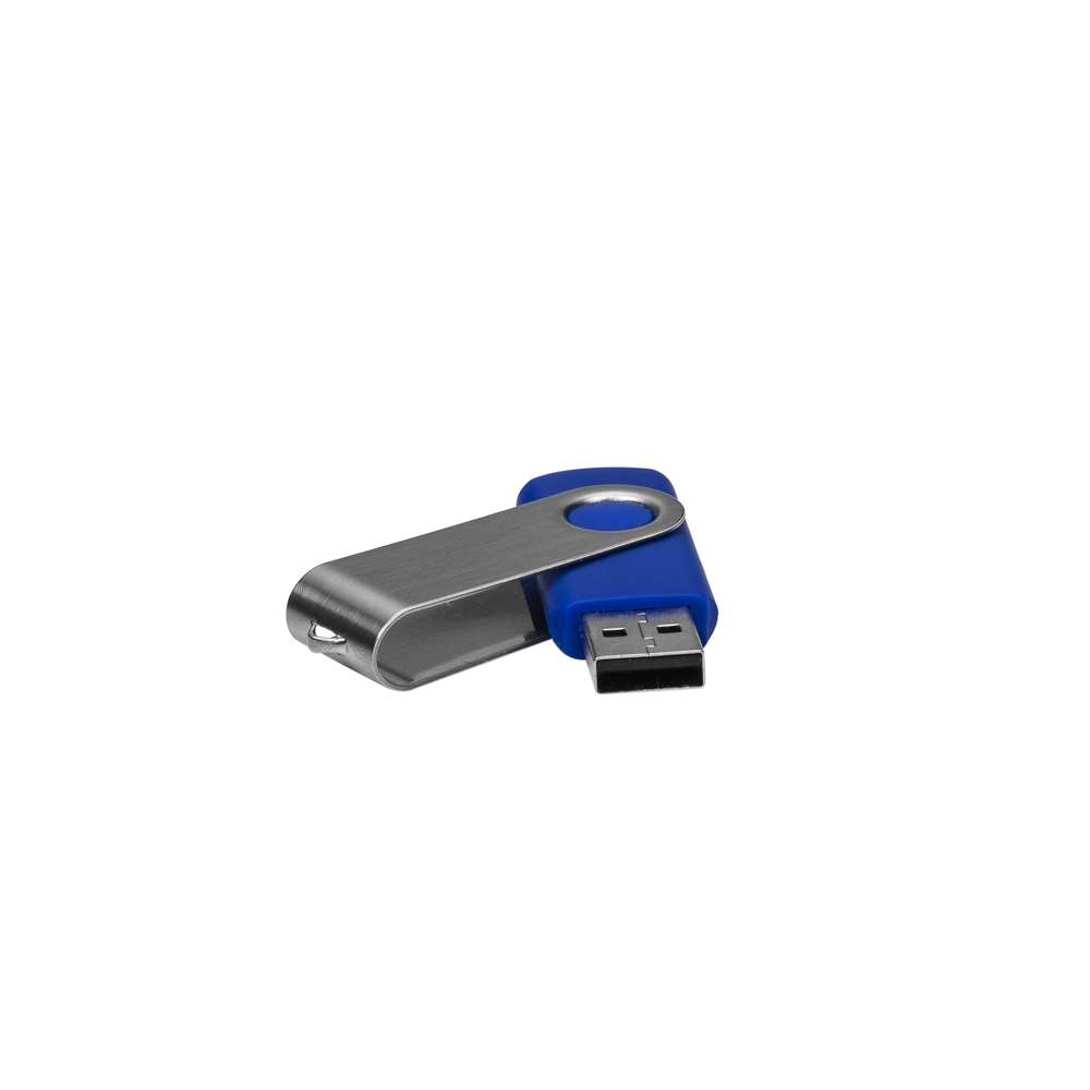 Pen Drive Giratório Metálico 4 GB Personalizado