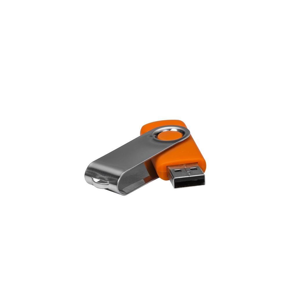 Pen Drive Giratório Metálico 4 GB Personalizado