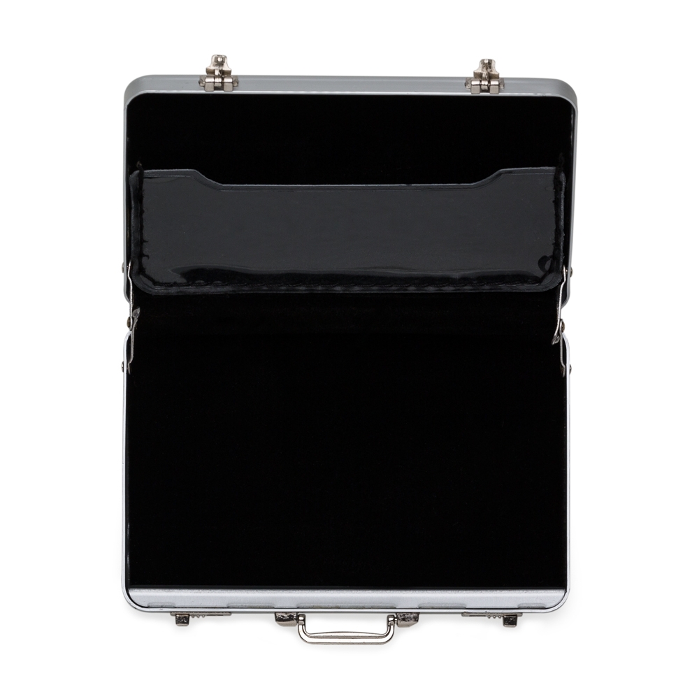 Porta Cartão Maleta Alumínio Personalizado