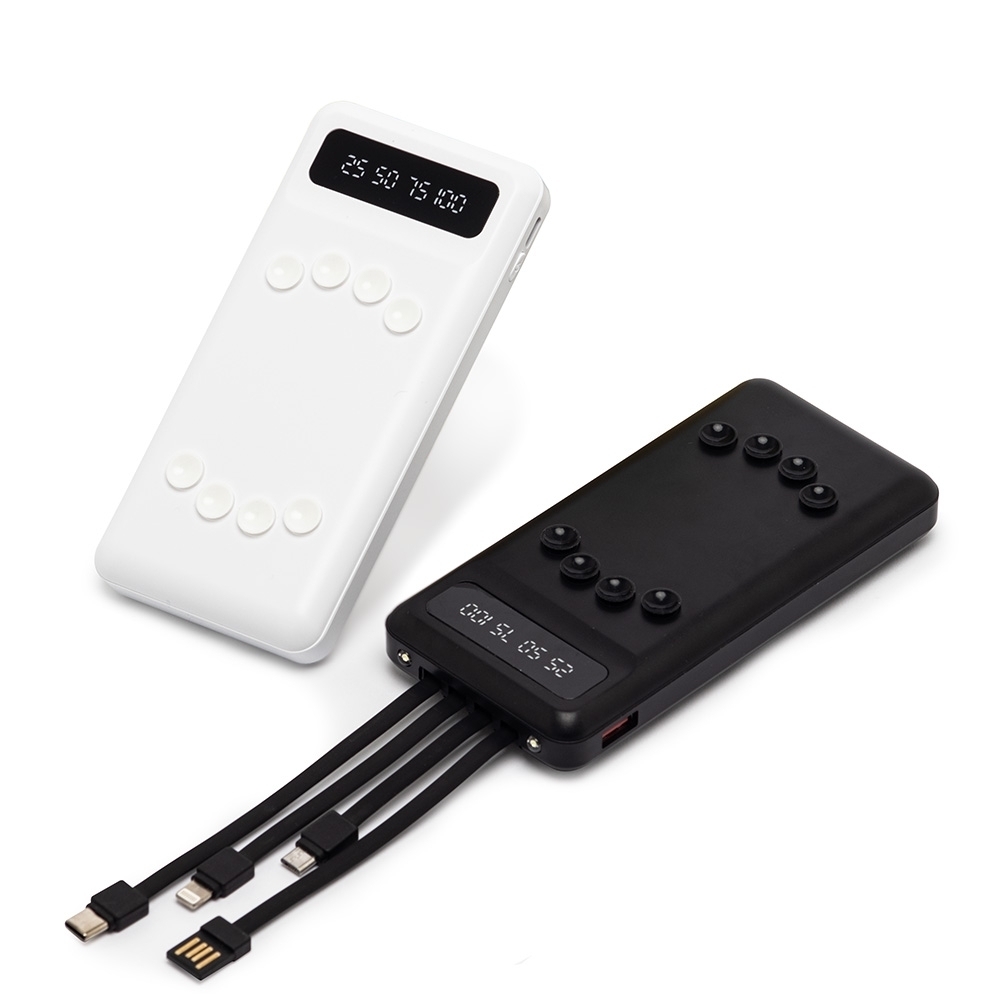 08009 Power Bank 10.000mAh com Lanterna e Multissaídas