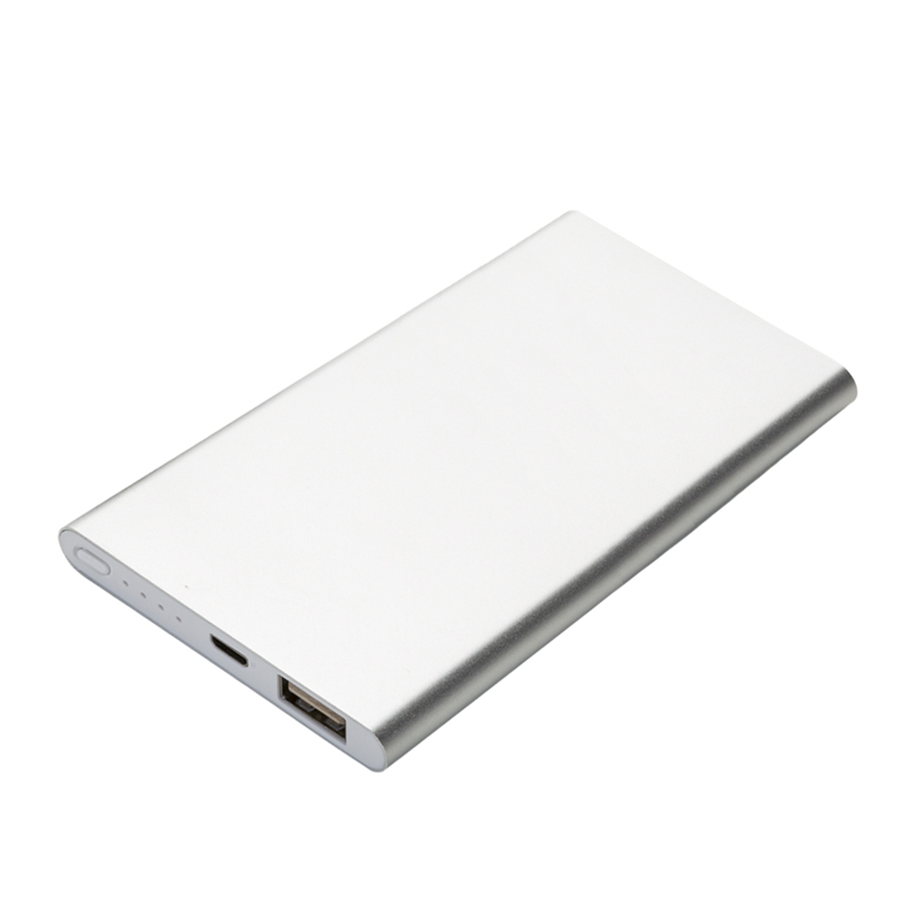 Power bank Metal com Indicador Led