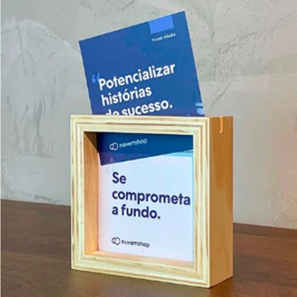 Quadro Caixa Filosofal personalizável 