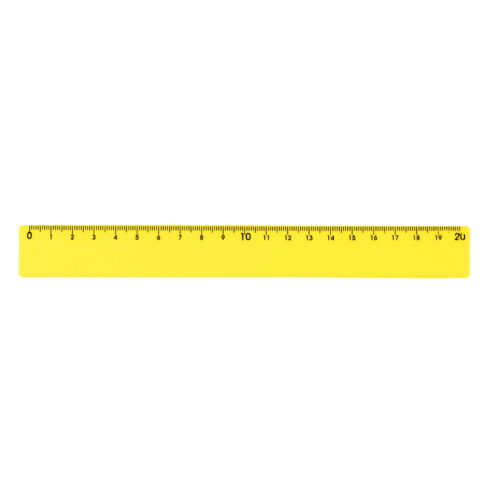 Régua Plástica 20cm Personalizada